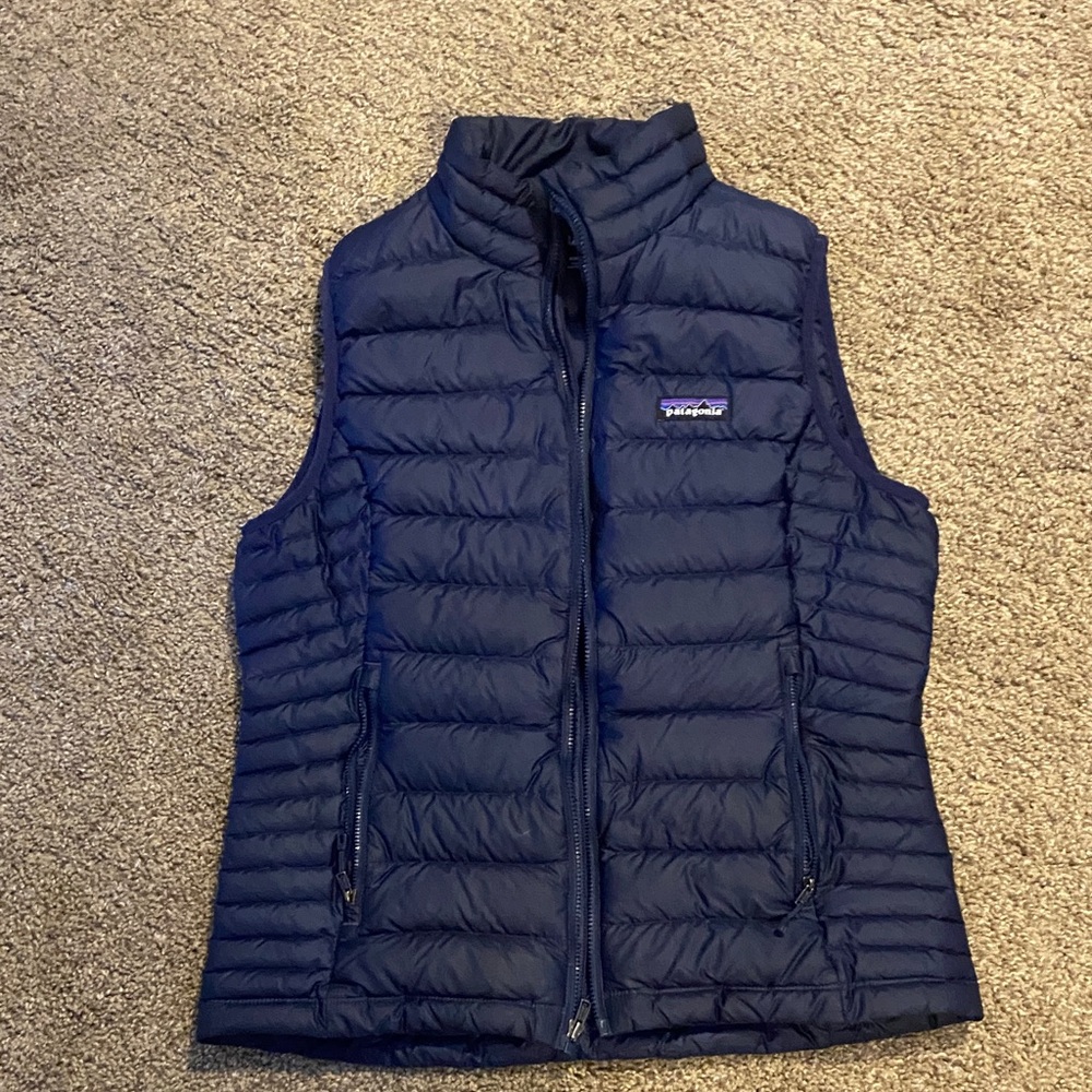 Patagonia Navy Quilted Vest